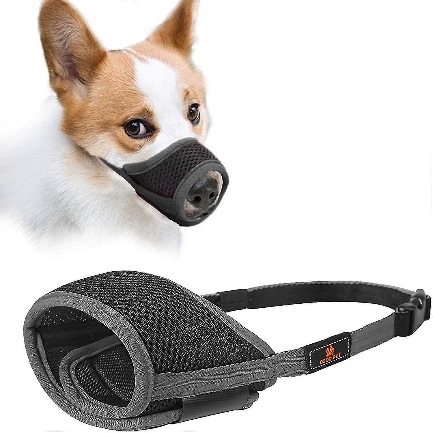 Chihuahua Muzzle, Dog Muzzle, Fabric Muzzle With Adjustable Buckle, Breathable, Prevent Biting, Chewing And Barking.