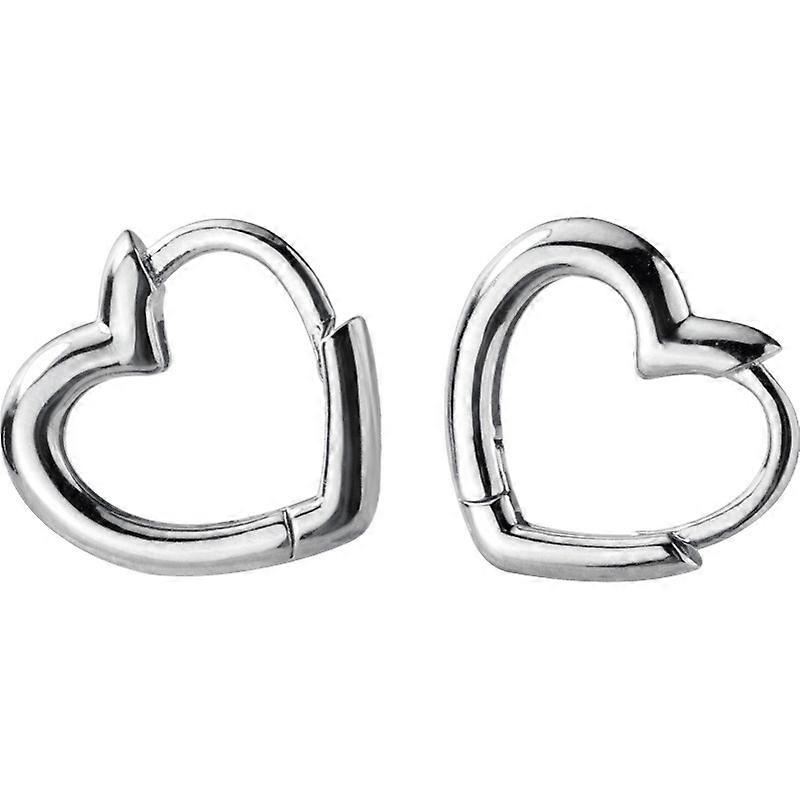Heart Small Ring Sleeping Earrings