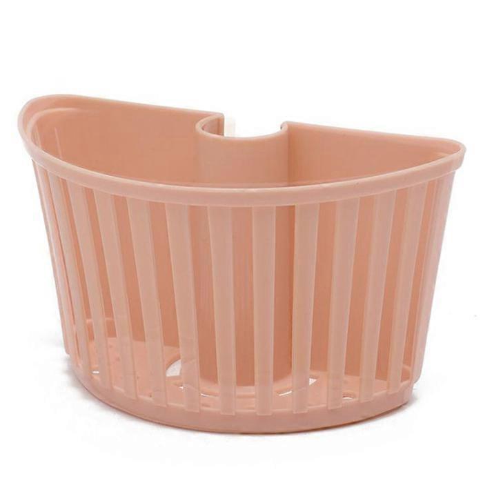 1pc pink Plastic Hanging Basket Rack Sponge