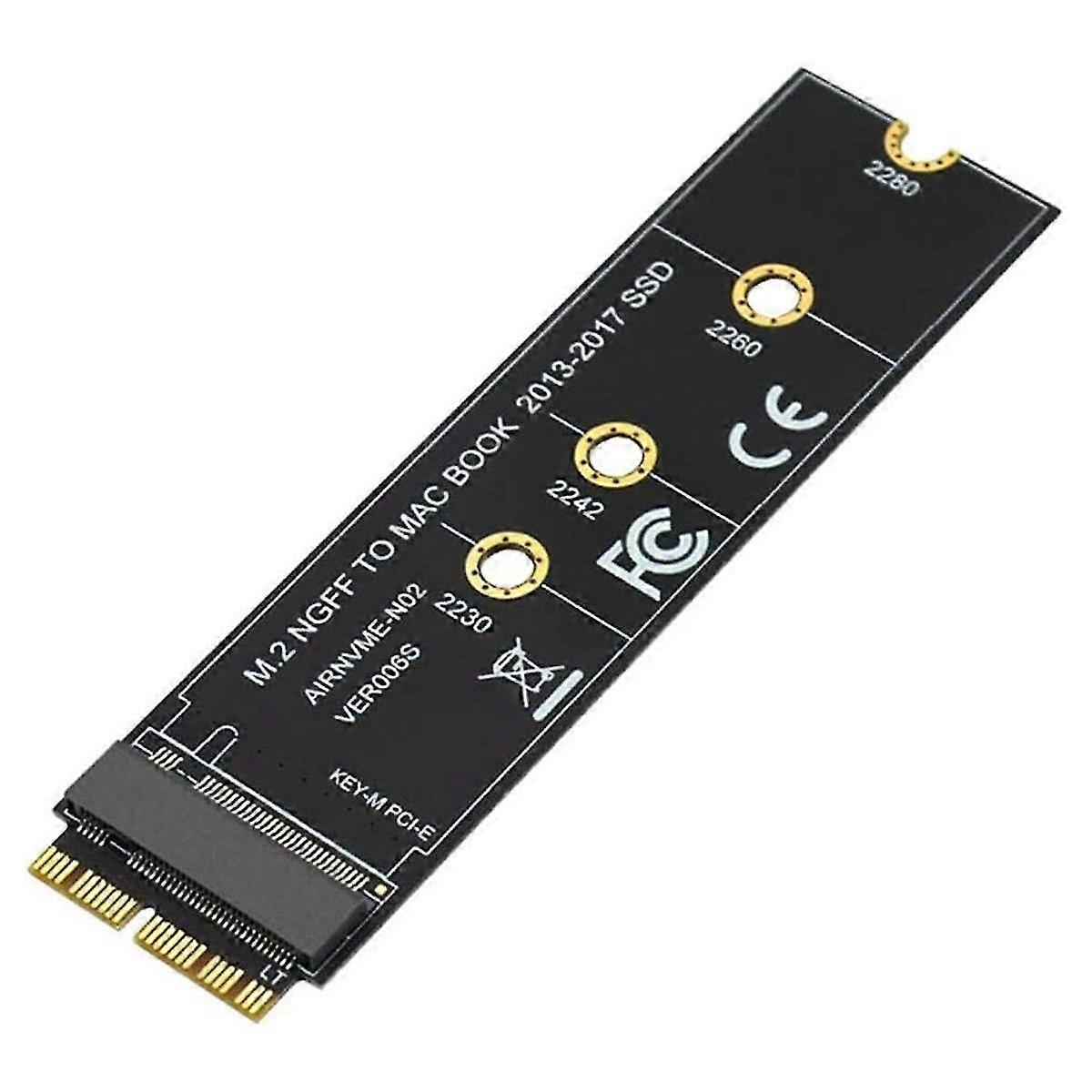 Side3 M.2 Adapter Card SSD Convert Adapter Card for Upgrade Pro/Air (2013-2017)