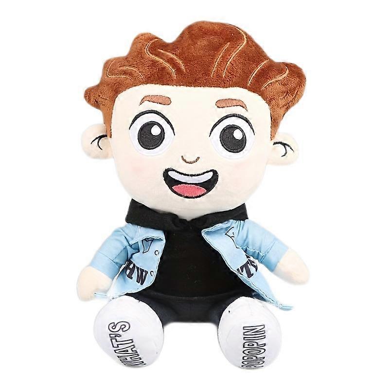 25cm Game Caylus Plush Toy Cartoon Cute Blue Clothes Boy Stuffed Plush Dolls Birthday Gift for Fans!