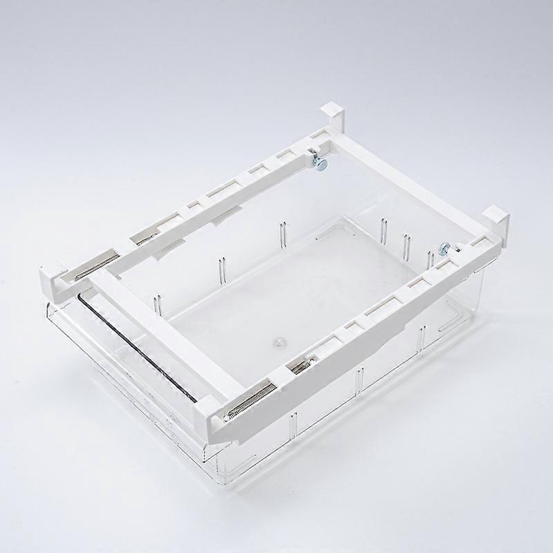 Food Organizer Refrigerator Fresh-keeping Box Kitchen Accessories Fruit and Vegetable Storage Box Pull-out Transparent Plastic