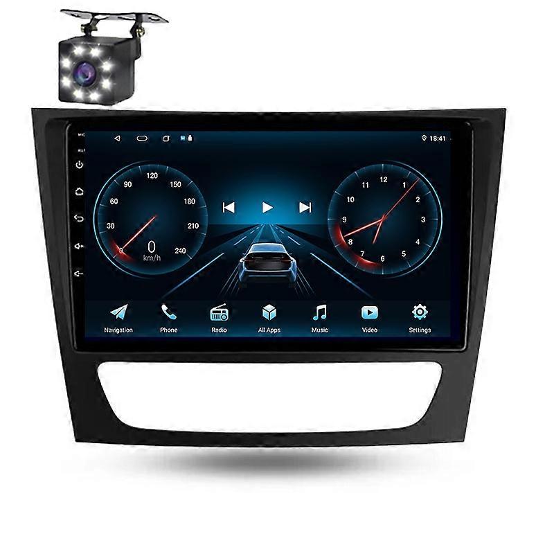 Car Radio For Benz E Class S211 W211 CLS C219 2002-2010 Video Player Carplay Navigation Auto