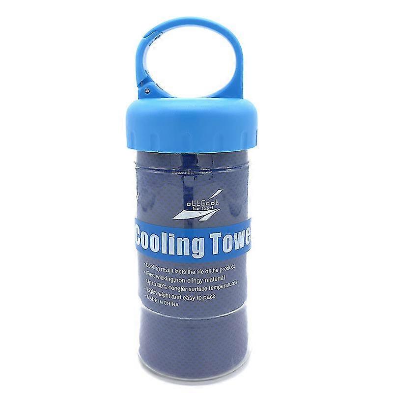 Cooling Towel Travel Quick-Dry Beach Towel Microfiber Gym Towel for Yoga Gym Travel Camping blue