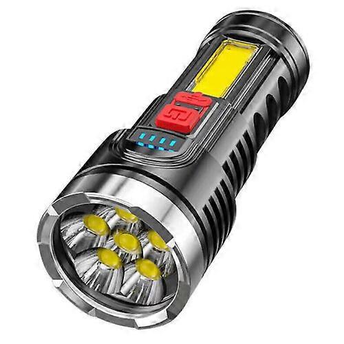 LED Super Bright Torch Flashlight USB Rechargeable Light High Power
