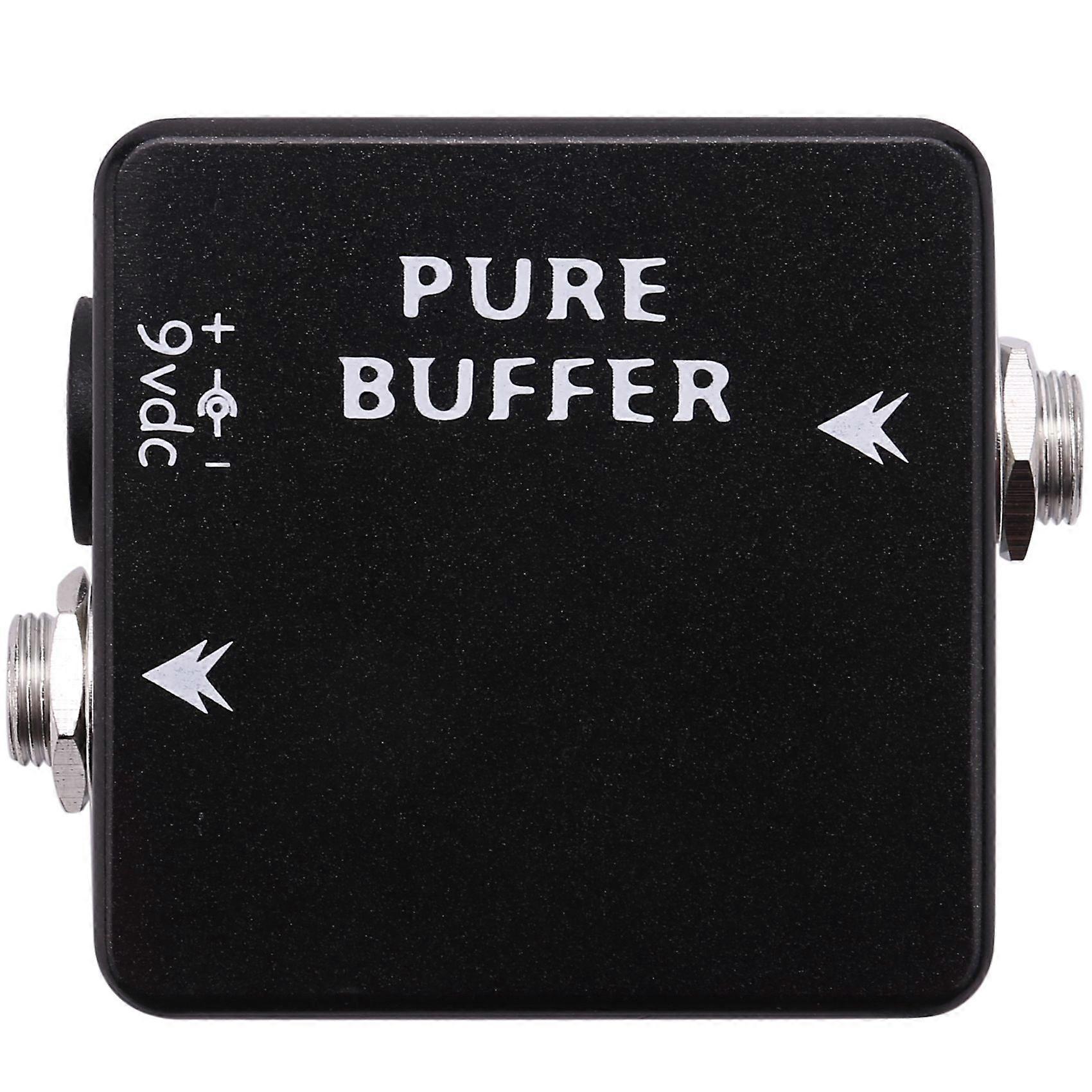 PURE BUFFER Guitar Pedal Buffer Guitar Effect Pedal Full Metal Guitar Parts & Accessories