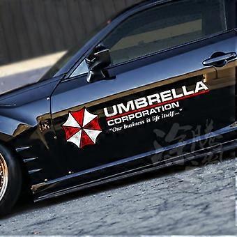 Umbrella Corporation Asset Tag Decal Sticker | Resident Evil | Vinyl For Laptop, Car, Tumbler, Window | 1 Piece