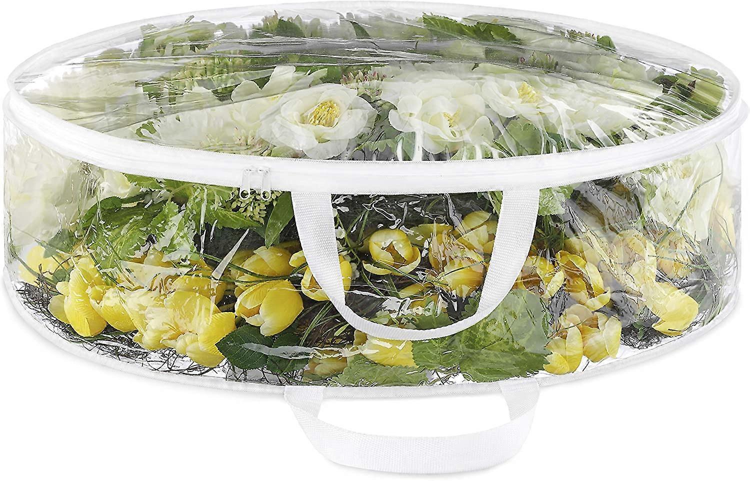Clear Everyday Wreath Bag, 30 Inch