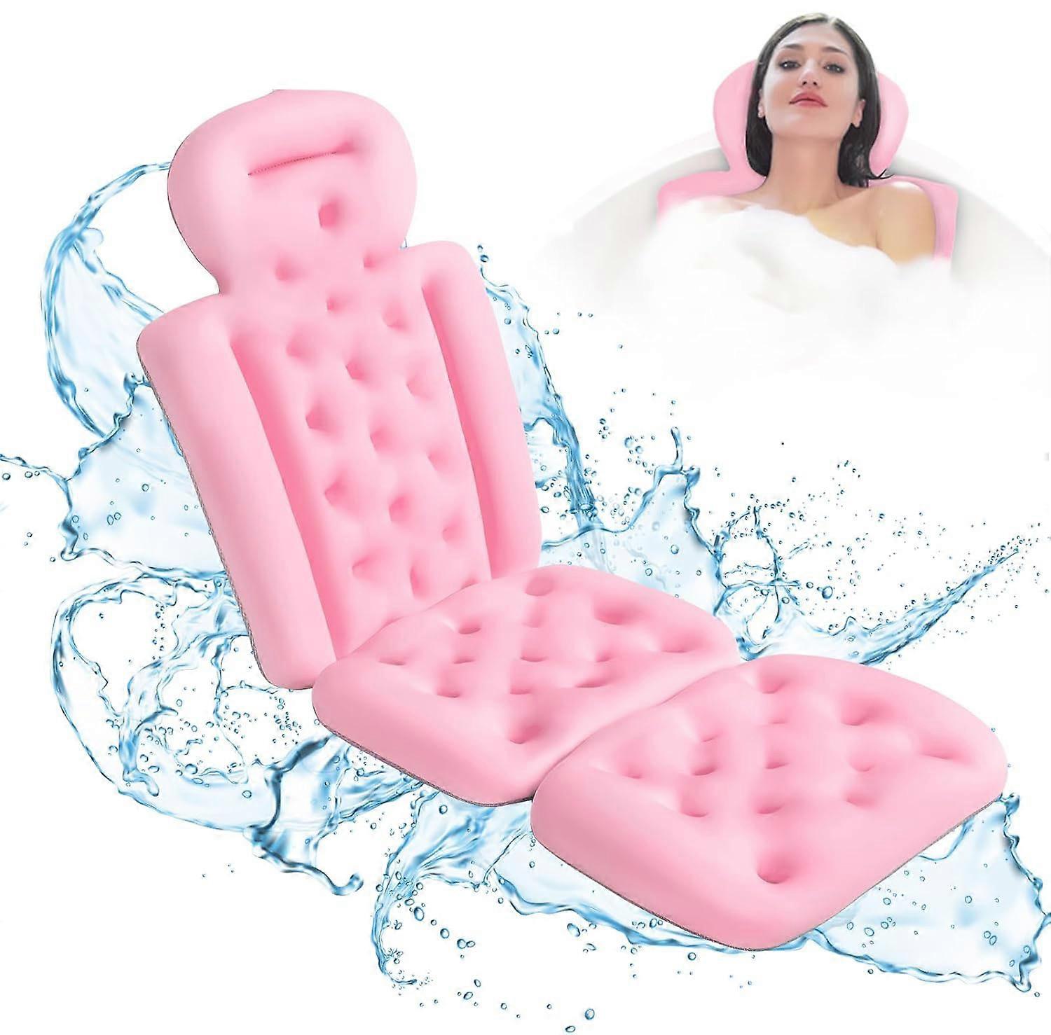 Full Body Bath Pillow for Bathtub, Bath Pillows for Tub