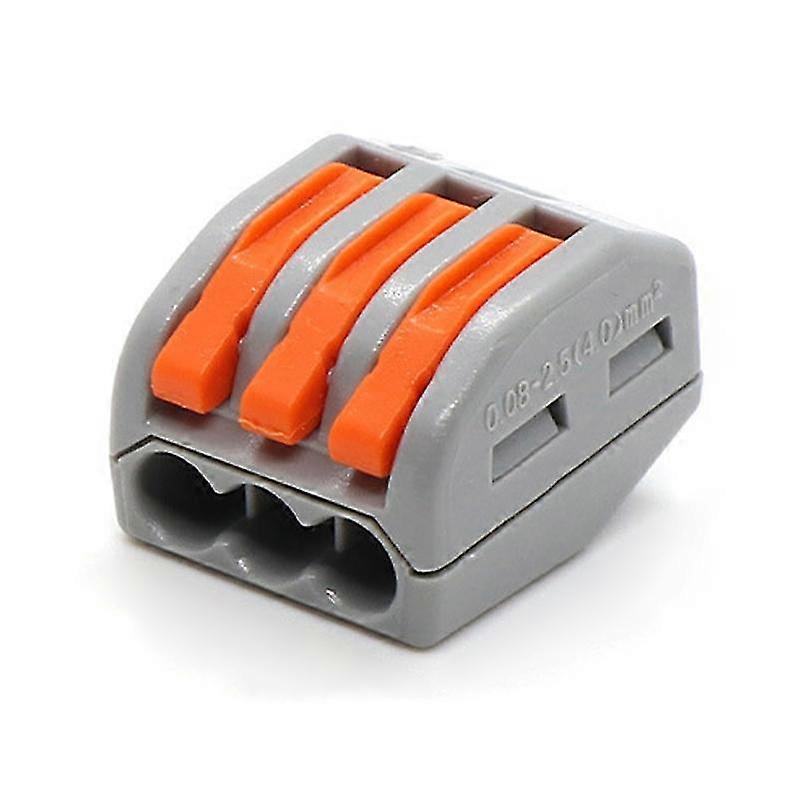 PCT 213 Quick Connect Terminal Connector - 20Pcs Flexible and Hard Split Wire Terminal