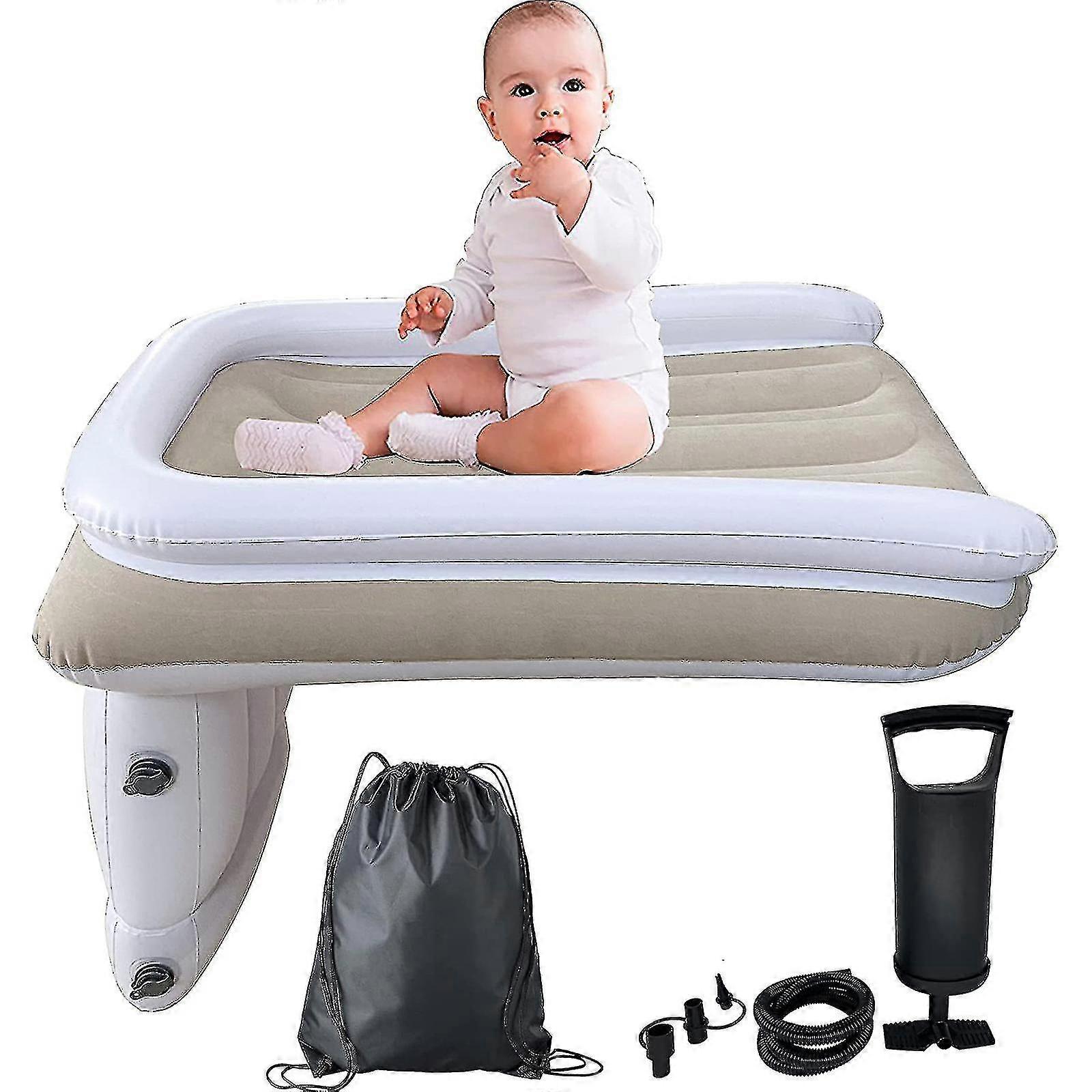 2023 العلامة التجارية الجديدة نفخ طفل السفر سرير الأطفال الهواء فراش ث مضخة اليد المحمولة متعة اللعب