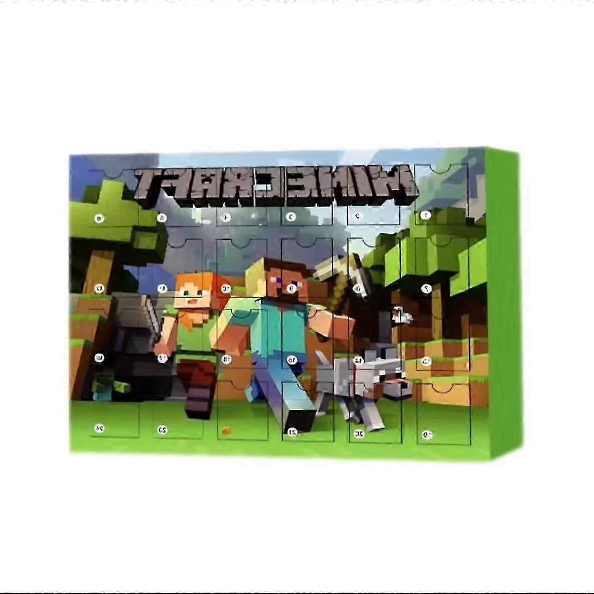 24 تقويم المجيء هدية عيد ميلاد الأطفال هدية صغيرة لعبة صندوق أعمى