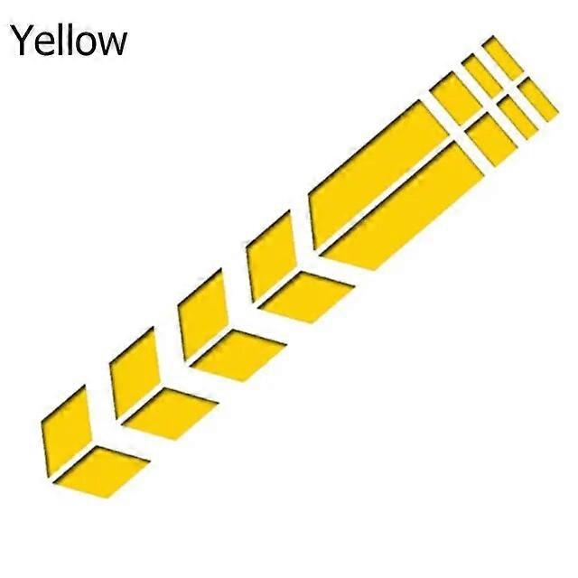 Universal Motorcycle Reflective Stickers Car Motorbike Scooter Arrow Stripes Fender Decals Waterproof Warning DecorationVehicle Wraps