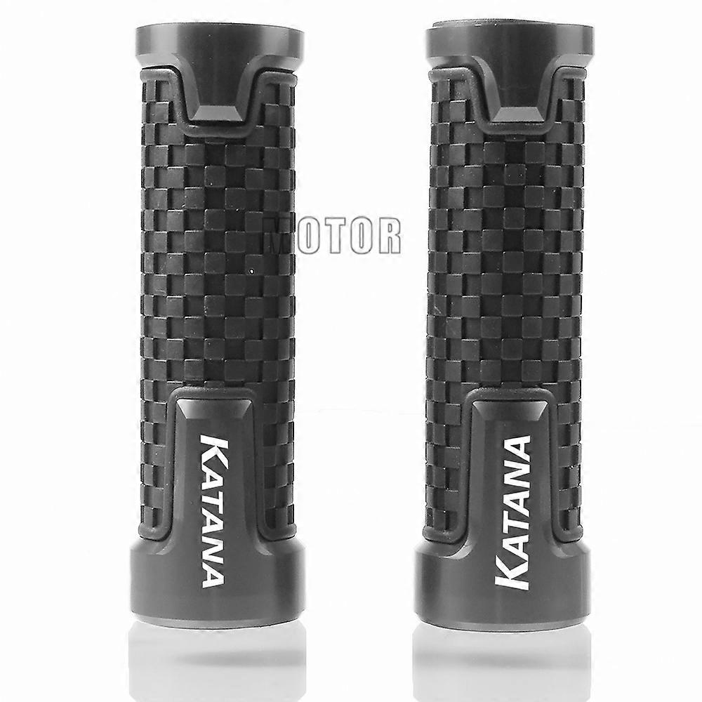 thumbnail image 2 of KRACE Universal 7/8" Handlebar Grips – Rubber, Blue, 1 Pair, US Stock, Fast Shipping 2 of 6