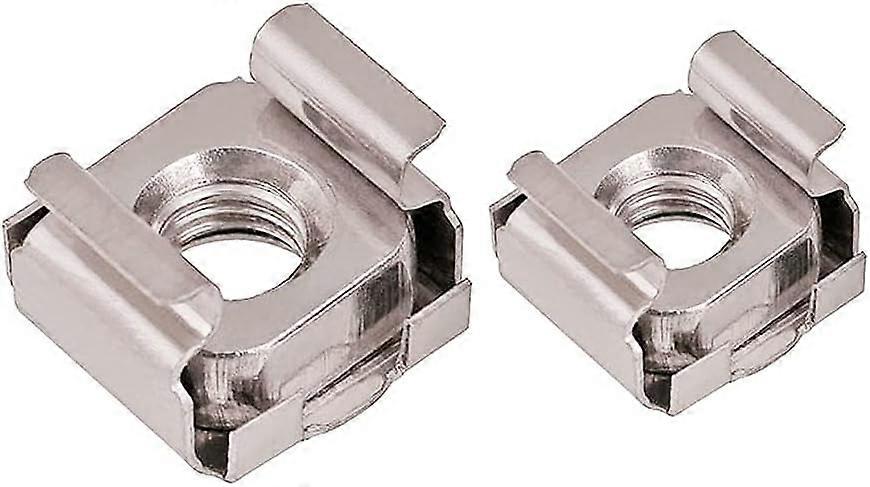 10pcs M5 Cage Nuts Stainless Steel Cage Nut for Network Cabinets