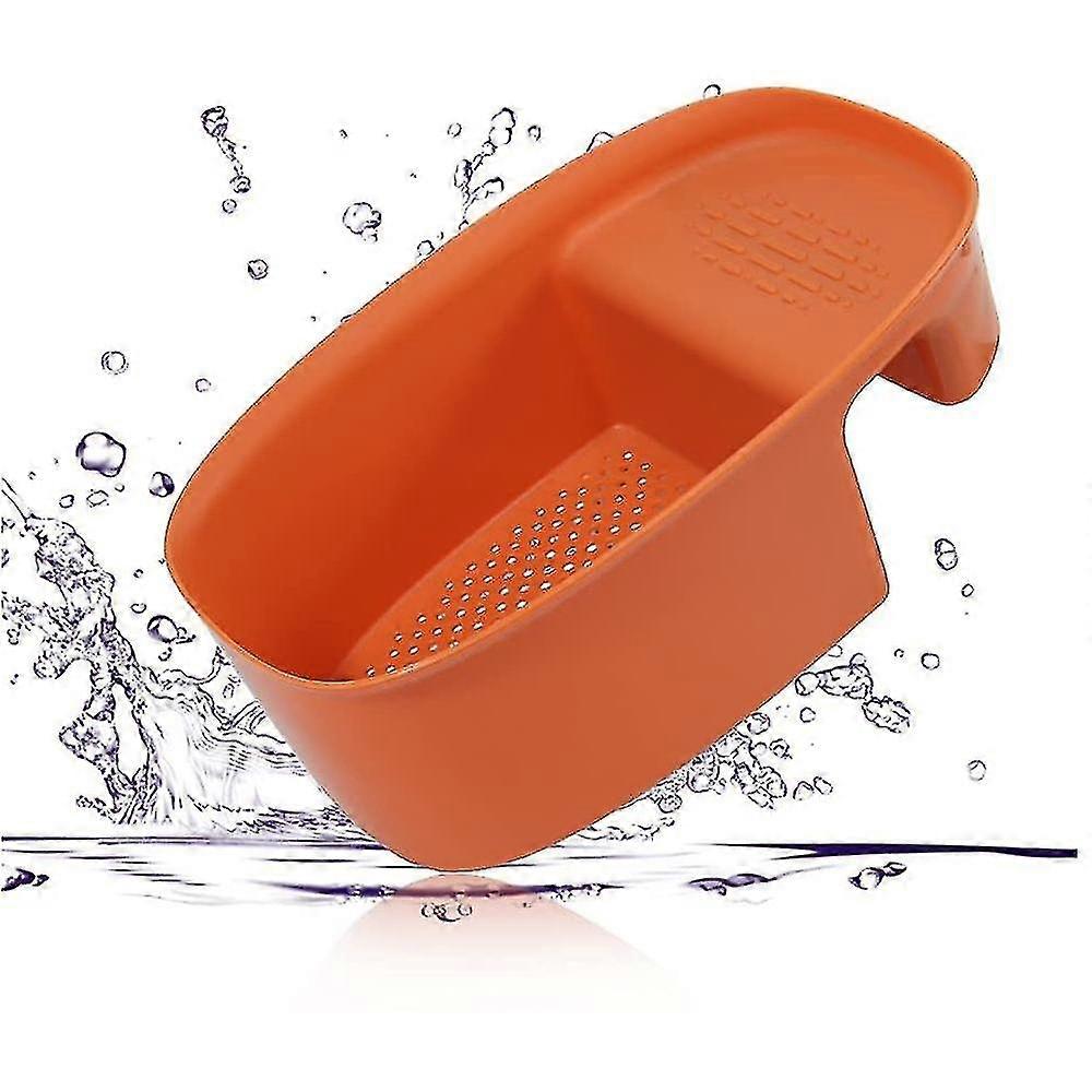 Sink Strainer Colander Drain Basket, Multifunction Saddle-Shaped