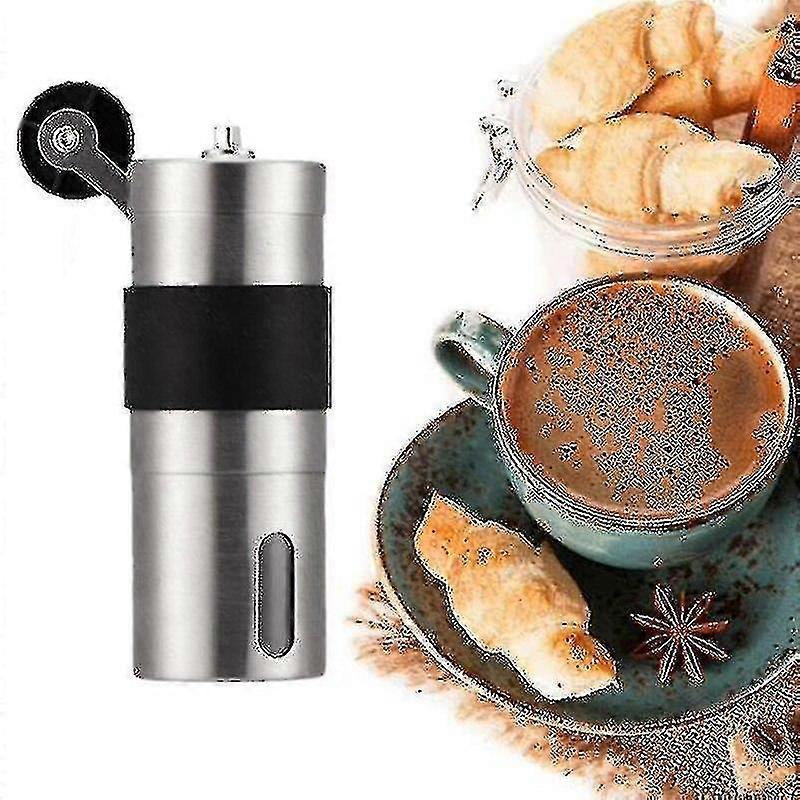 Macinacaffè manuale Caffettiera Caffettiera in acciaio inossidabile Bava a mano Mulino Macinacaffè in ceramica Macinacaffè in ceramica