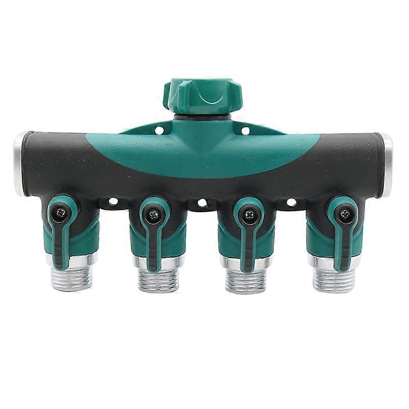 Agriculture Irrigation Splitters Metal One-to-four Valve Distributor Garden Water Connectors Standard Thread
