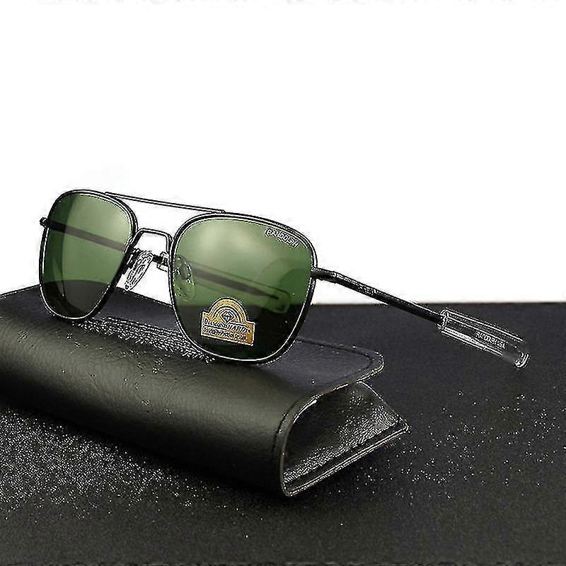 58mm Top Army Randolph Re Sunglasses Glass Men Designer Sun Glasses Driving