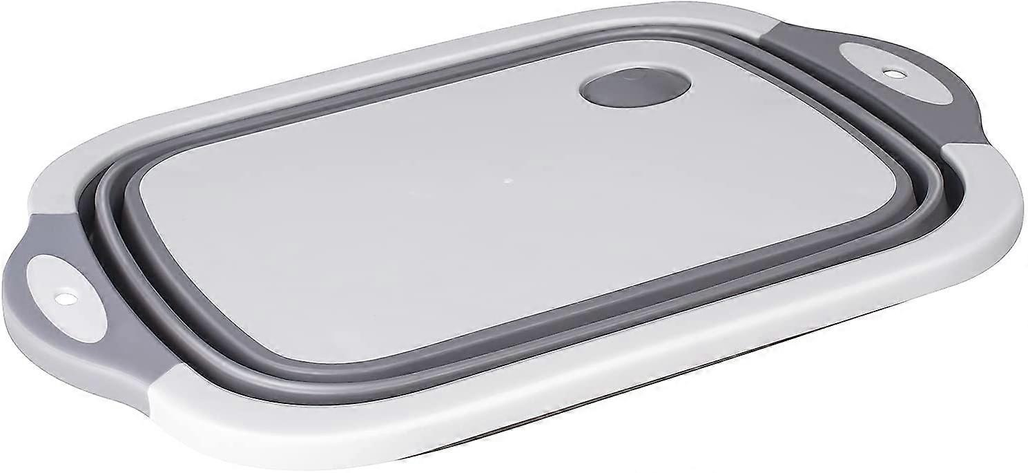 Ordinary foldable cutting board, multifunctional, foldable, with colander, kitchen essentials