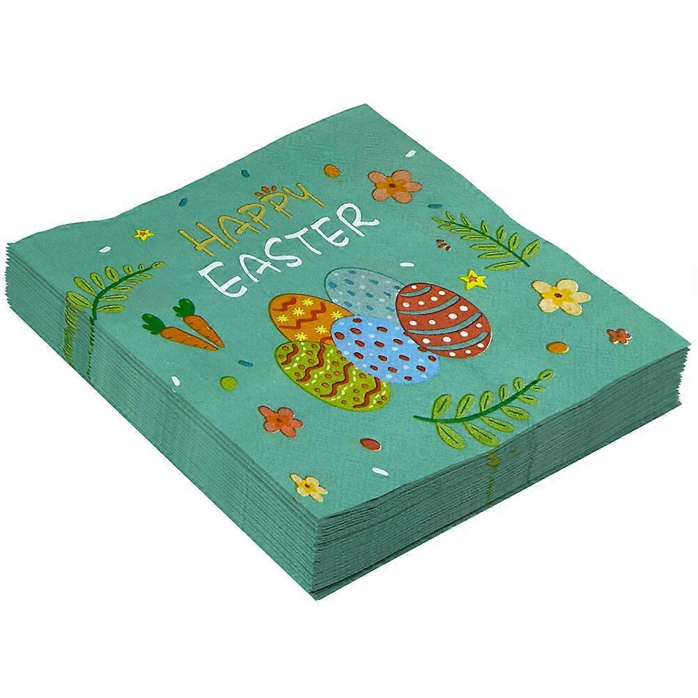 1 Pack Easter Paper Napkin Easter Napkins Easter Paper Easter Napkins Papers