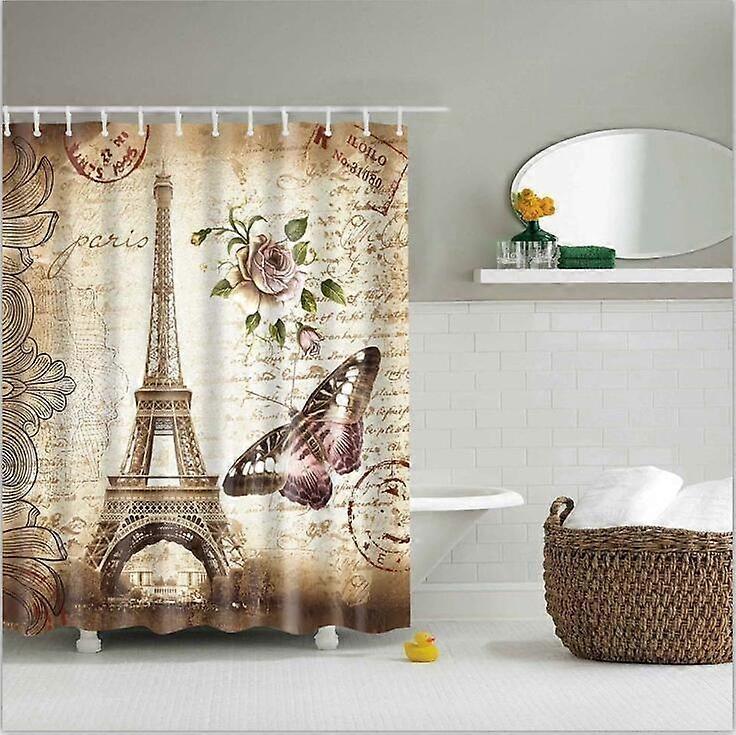 Bathroom Shower Curtain Design Style - 952