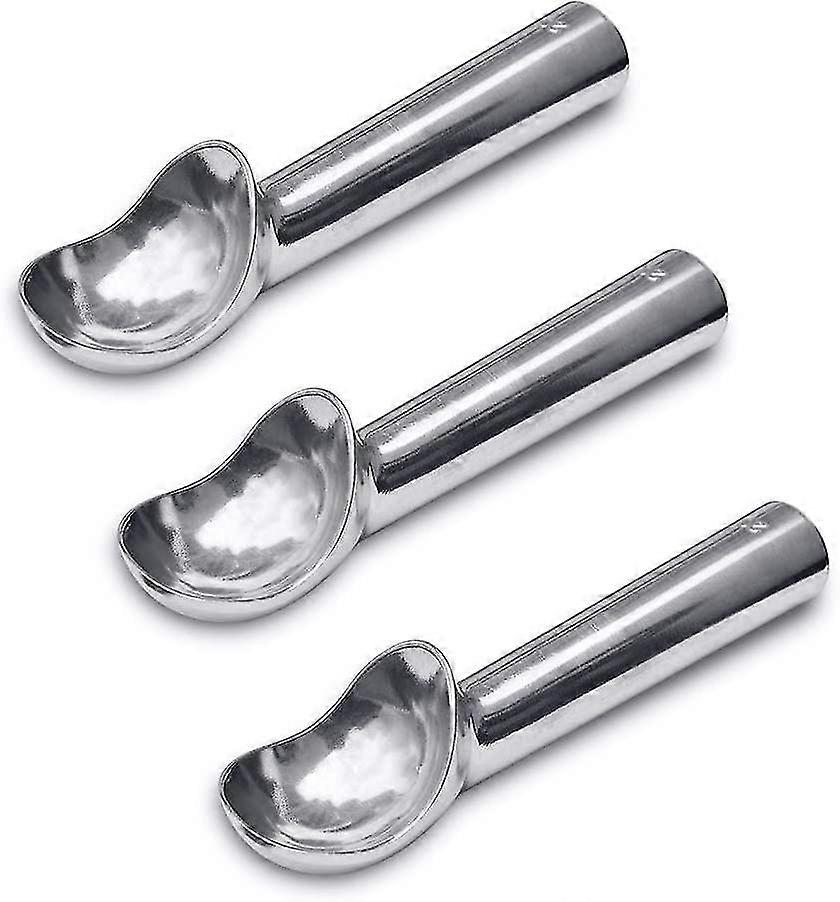 Aluminum Ice Cream Scoop, Heat Conductive Handle, Non-stick And Easy To Use, Simple One-piece Aluminum Design Easy Release