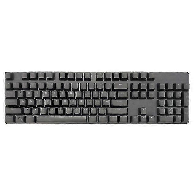 Universal Ergonomic Backlit Keycaps 104 Pbt Black Key Caps For English Cherry Mx Mechanical Keyboard Replacement
