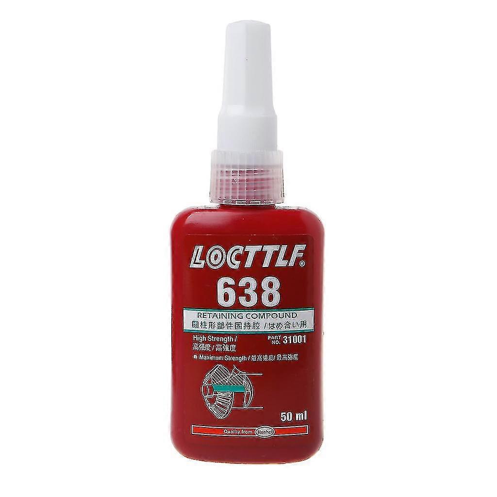 638 Retaining Compound Thread Locker 50ml Adhesive Glue For Bearing Flange Hose