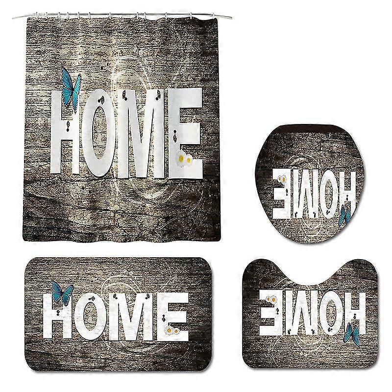 Mng Four-piece Bathroom  Floor Mat