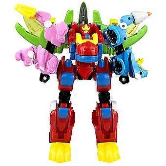 4 IN 1 ABS変形ゴゴ恐竜ロボットおもちゃアクションフィギュア変身車