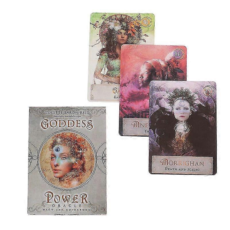 Goddess Power Oracle Cards Tarot Deck Cards Read The Mythic Fate Divination For Fortune Games