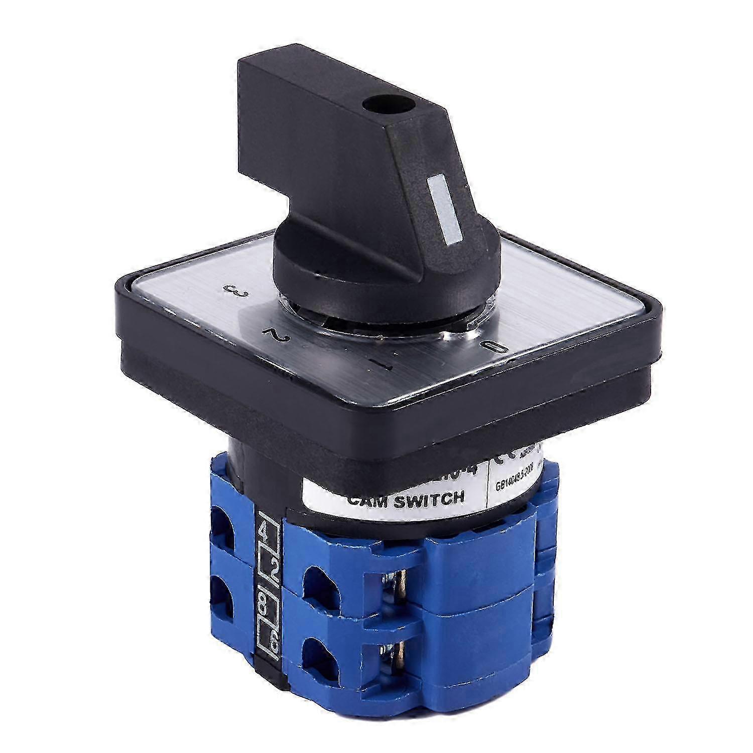 8 terminaux 5 positions Master Control Cam Switch 20a Noir + bleu