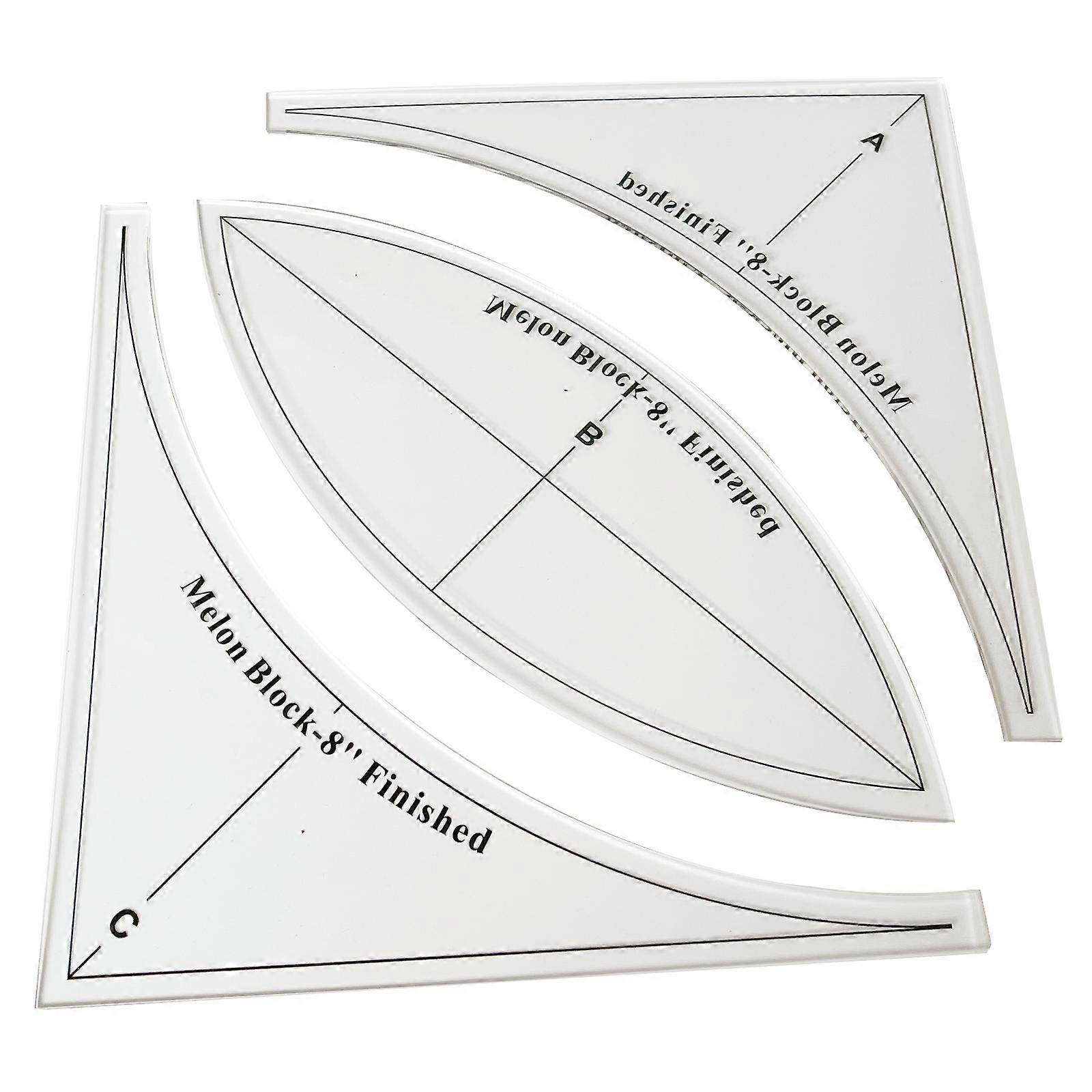 Household Cushion Patchwork Ruler Practical Acrylic Sewing Quilting Template
