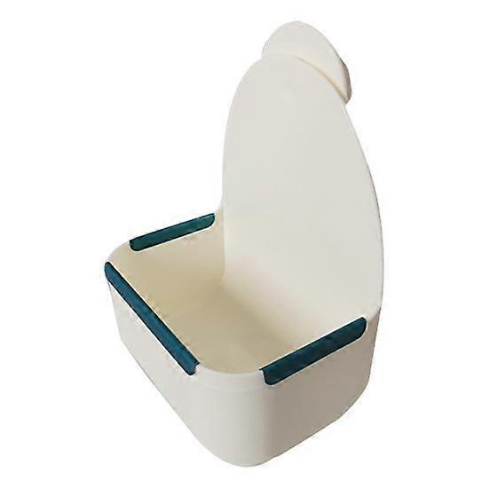 Feeder Bowl Anti-falling Anti-bite Edge Large Capacity PP Plastic Hanging Design Rabbit