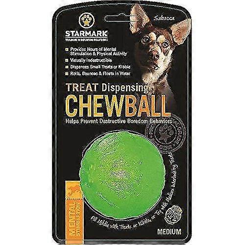 treat dispenser chew ball for dogs, medium