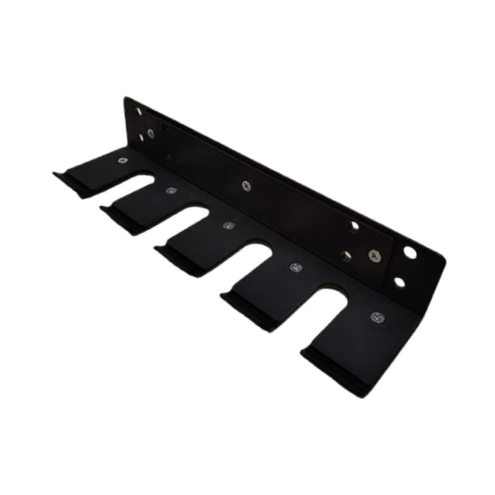 מחזיק משקולת 4 חריצים חיסכון במקום ביתי סככה מעשית מתלה אחסון משקולת