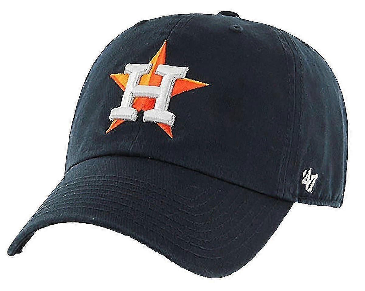 Clean Up Mlb Houston Astros Cap - Navy/orange