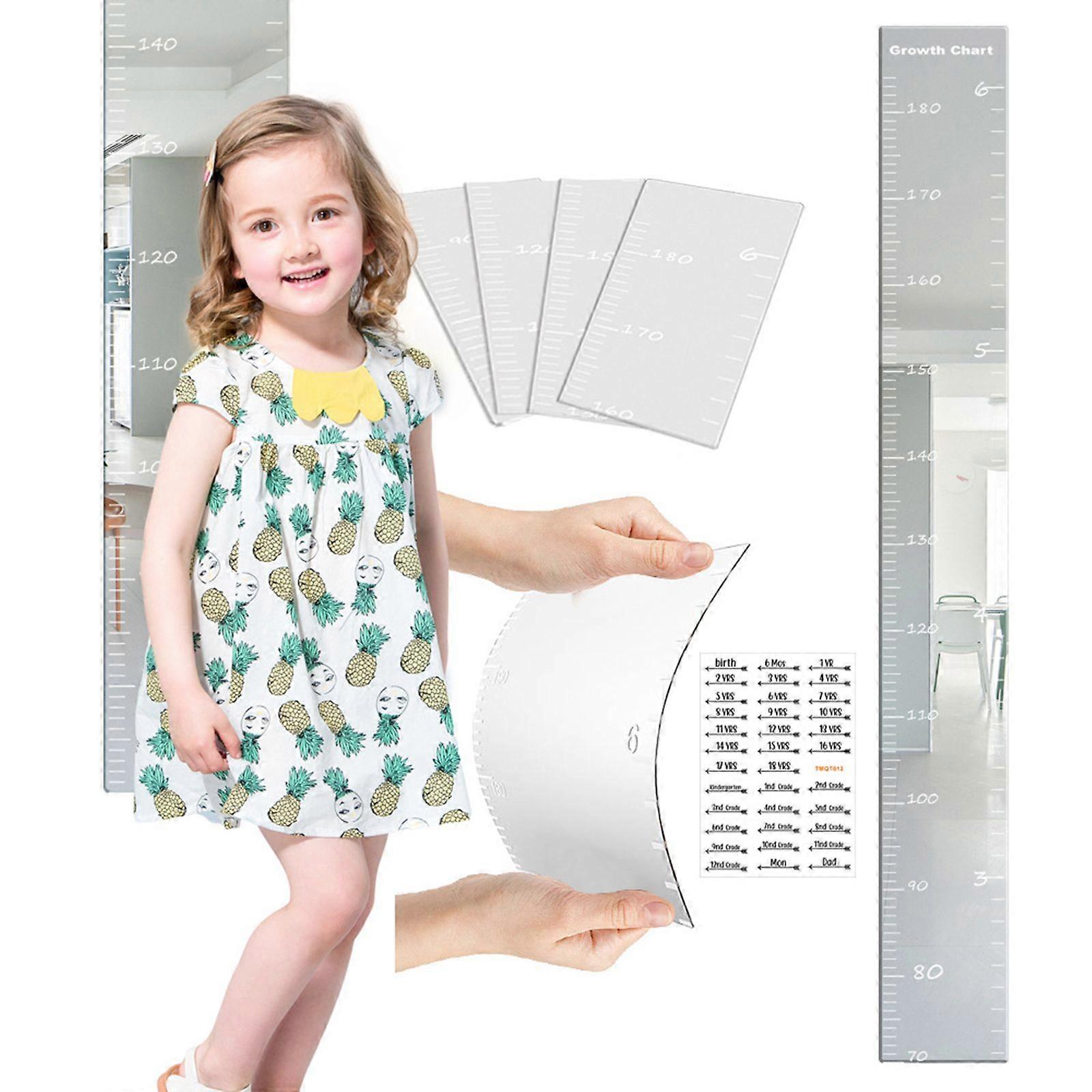 Growth Chart Mirror for Wall, Mirror Growth Chart for Wall, Children'S Growth Chart Mirror Hot