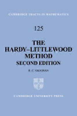 The HardyLittlewood Method 125 Cambridge Tracts in Mathematics Series Number 125