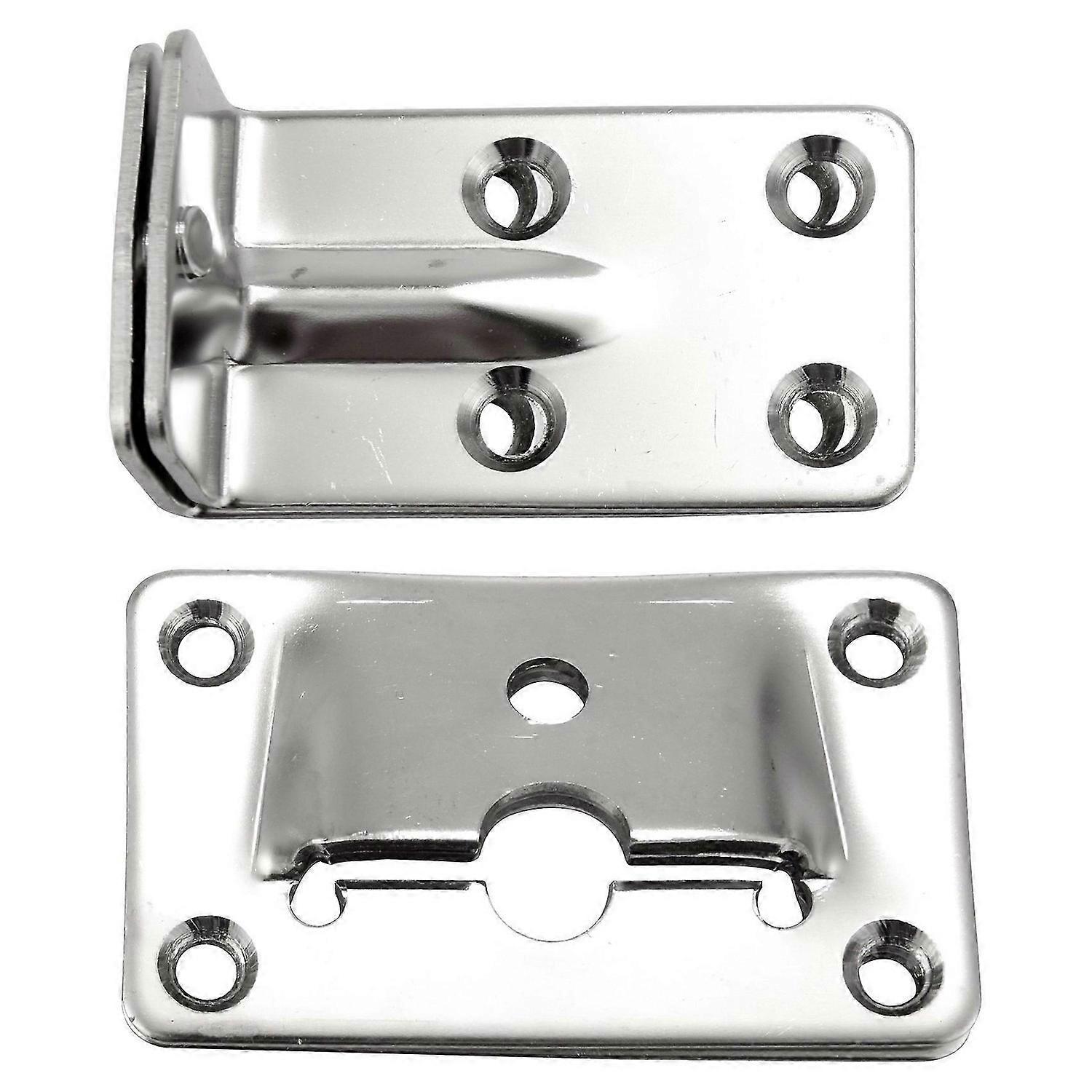 2 Set Marine Grade Stainless Steel Table Bracket Set Removable Multiple Usage for House Boat Marine