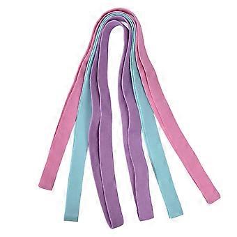 Yoga Stretch Belt 3 Kleuren Elastische Veilige Fitness Weerstandsband voor Pull Ups Squats 6.5ft