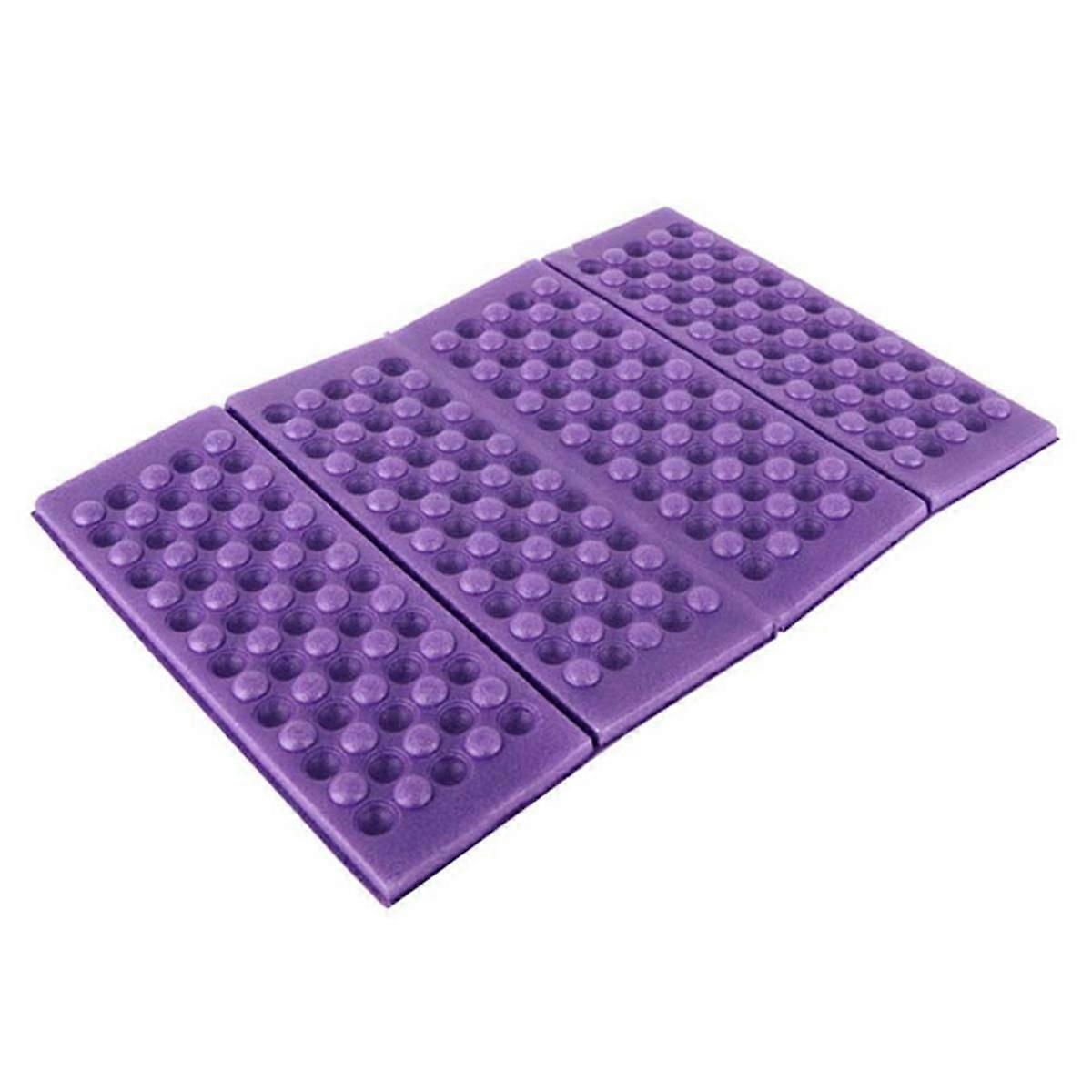 Purple Moisture Resistant Pad Foldable Outdoor Camping Moisture Resistant Pad