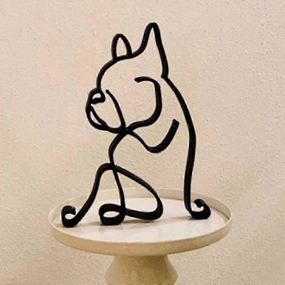 Moderná minimalistická kovová socha sochy domáce izby dekor sochy Umelecké ozdoby