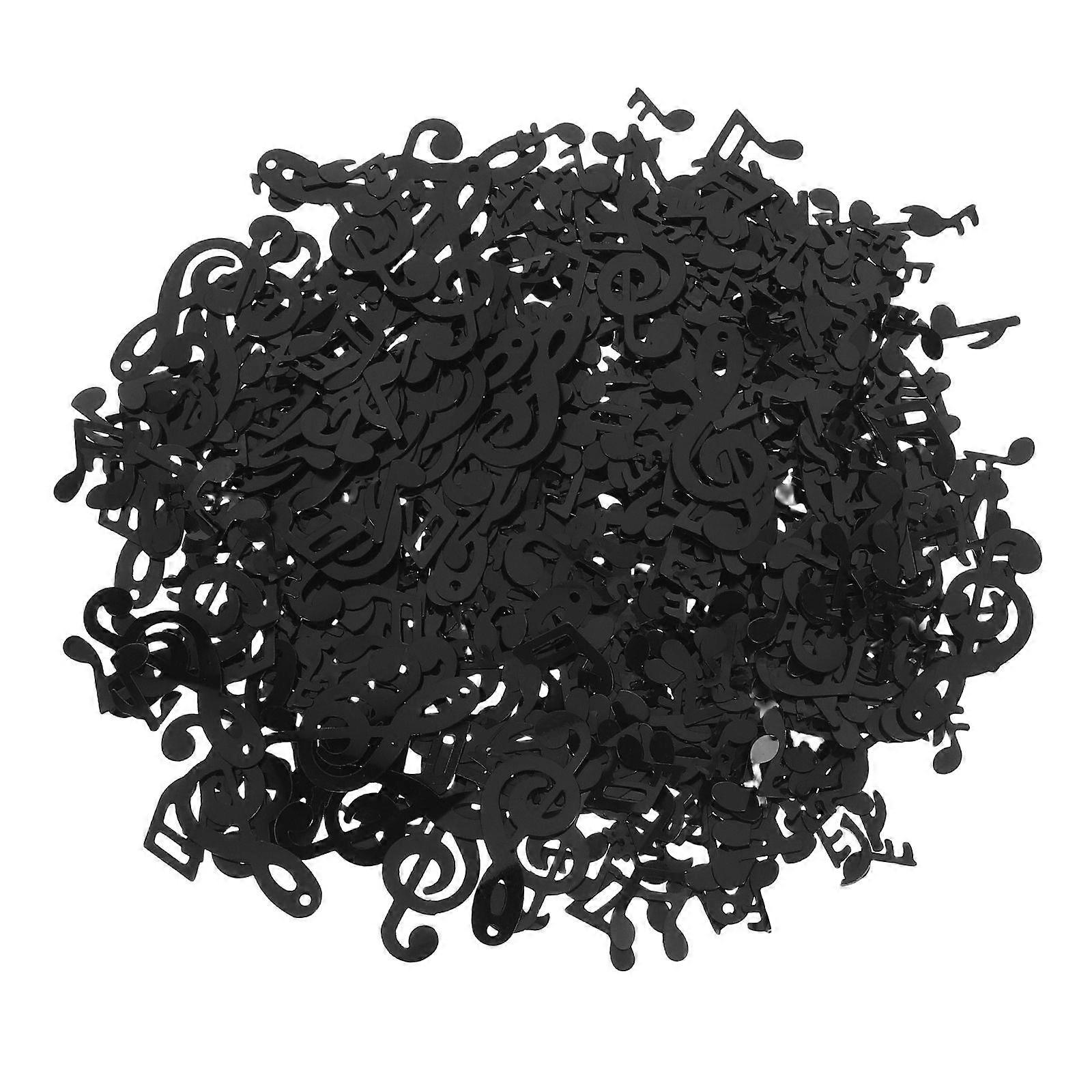 1 عبوة 15 جرام ملاحظة موسيقية قصاصات الورق الجدول الديكور لوازم الحفلات للموسيقى حفلة عيد ميلاد حفل زفاف استحمام الطفل (نمط متنوع)