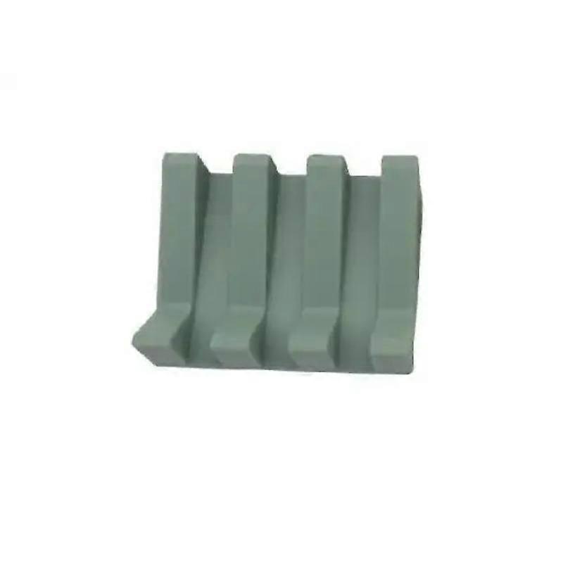 Silicone Soap Tray Holder Flexible Soap Dish Plate Holder Portable Soap Box Container Storage for Toilet Bathroom Soap Dishes