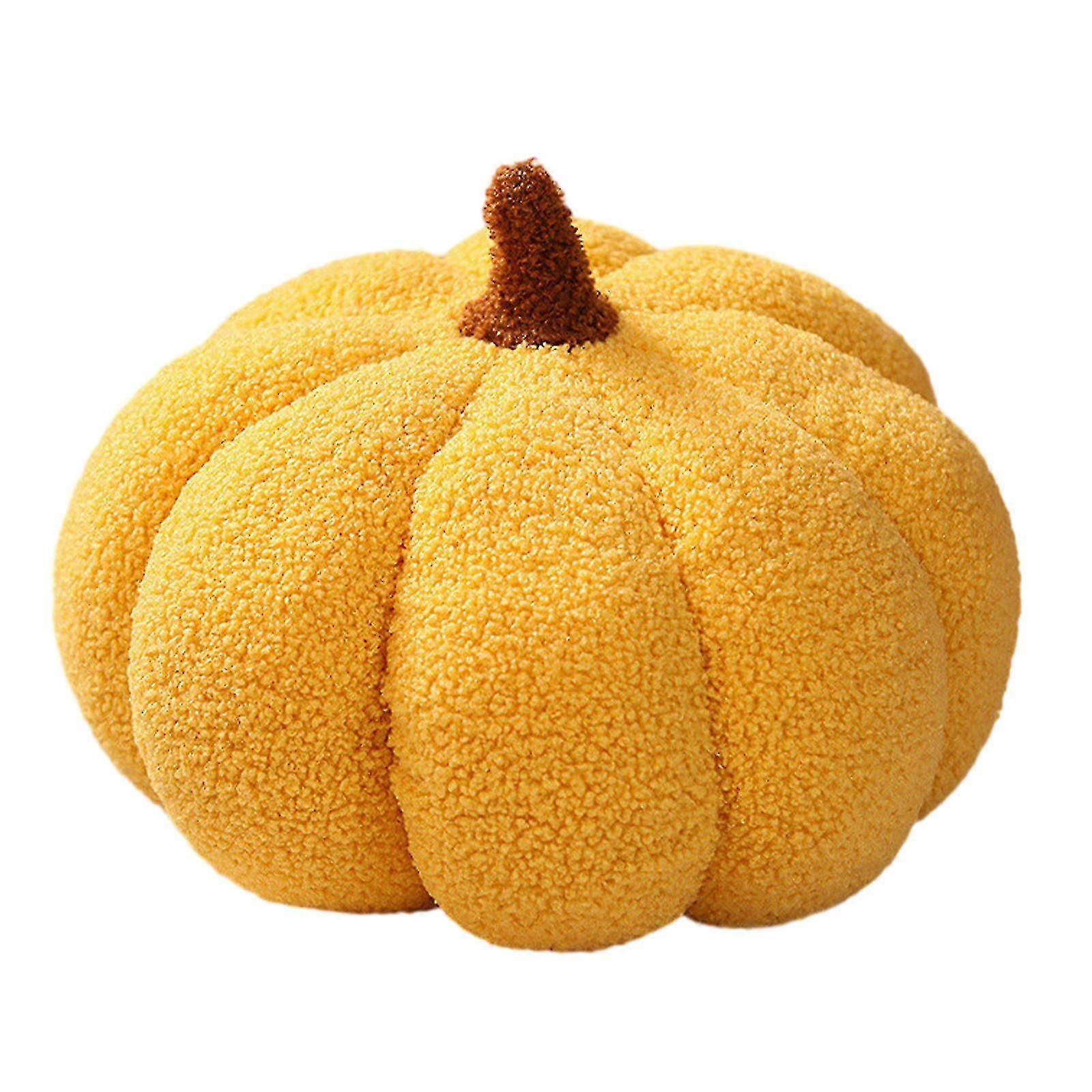Buntes Kürbiskissen Plüschtier f26