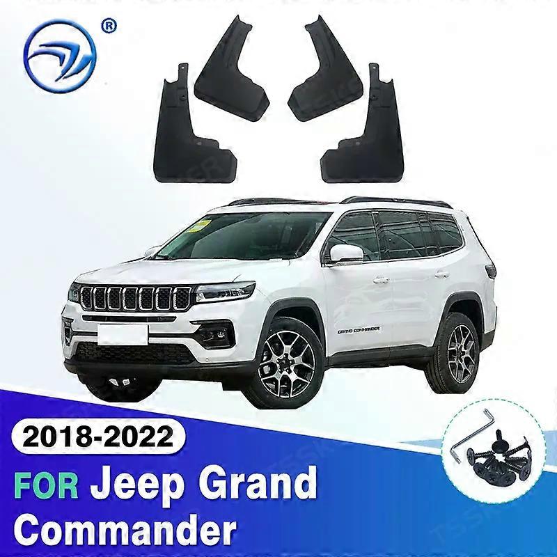 Exquis Pour Jeep Grand Commander 2018-2022 2019 2020 2021 Garde-boue Garde-boue Garde-boue Garde-boue Garde-boue Garde-boue Aile voiture Accessoires