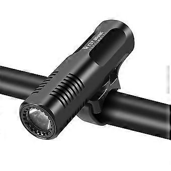 WEST BIKING YP0701445 1000LM Bright Bicycle Headlight Aluminum Alloy Bike Front Light (CE Certified)