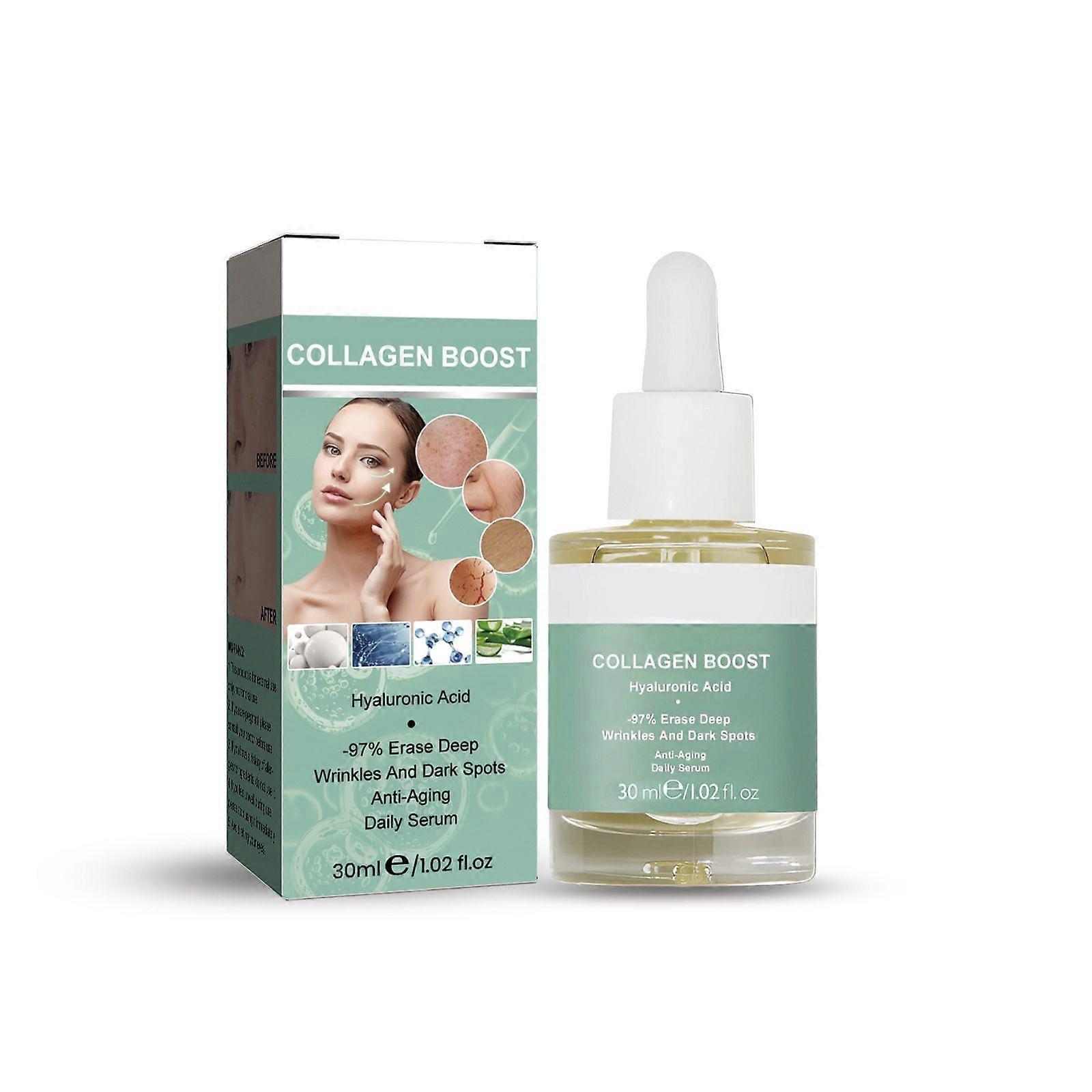 30 مل من مصل الكولاجين المضاد للشيخوخة يرطب ويغذي ويشد البشرة لتلاشي خلاصة علاج الخطوط الدقيقة